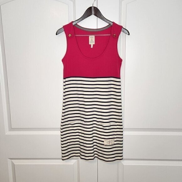 Joules Mariners Crade Preppy Maritime Tank Dress - Picture 1 of 7